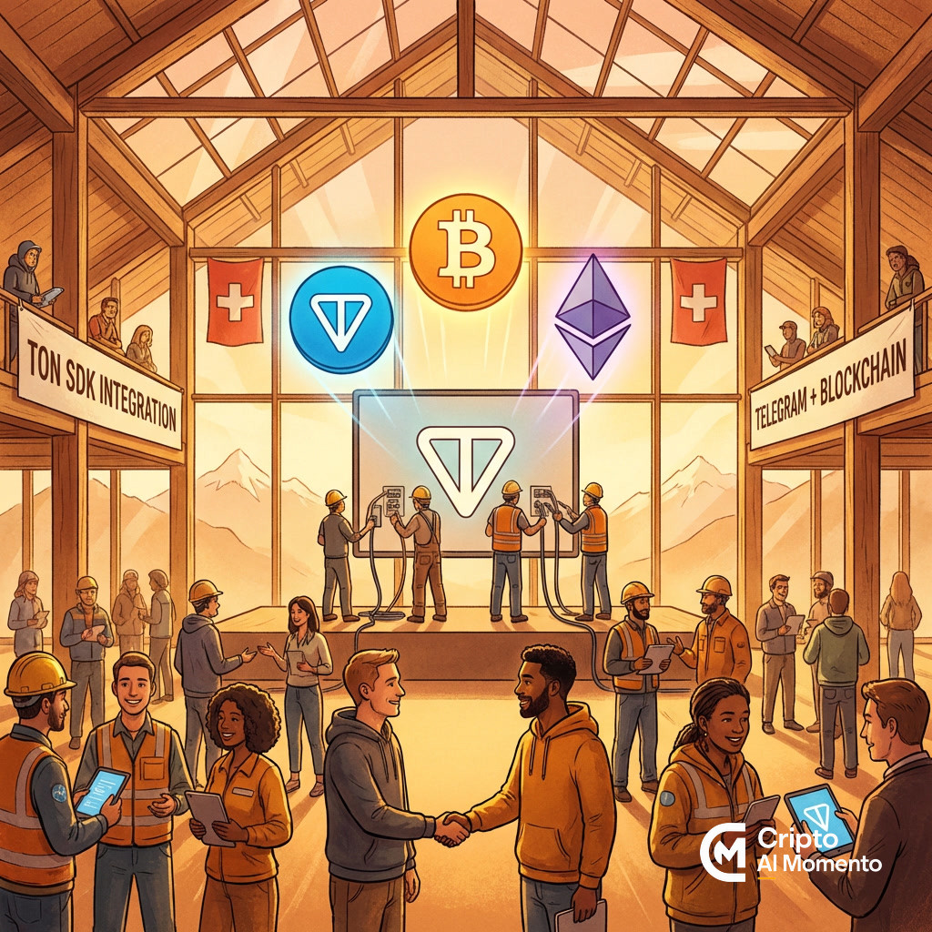 TON lanza SDK de pagos para 1.100M de usuarios vía Telegram - Imagen destacada