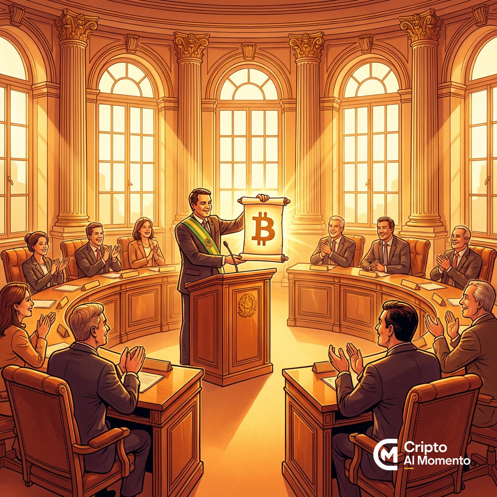 Brasil propone reserva soberana con Bitcoin y exención fiscal cripto - Imagen destacada