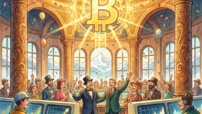 Bitcoin cae 13% mientras oro se desploma y analistas ven fortaleza - Imagen