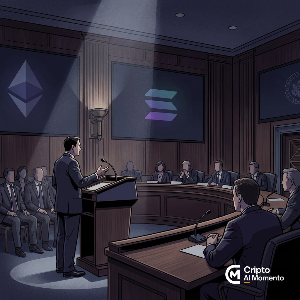 EE.UU. sugiere paridad futura entre bancos y productos cripto - Imagen destacada