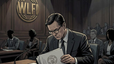 WLFI lidera caída de 30% tras investigación sobre World Liberty Financial - Imagen