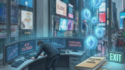 Ethereum cae bajo $2,000: $111M liquidados y siete días de salidas ETF - Imagen