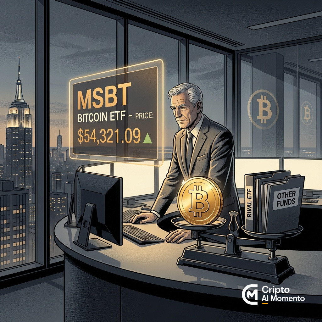 Morgan Stanley propone ETF de Bitcoin con comisión del 0.14%, la más baja del mercado - Imagen destacada