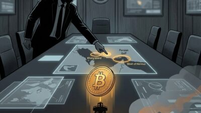 Trump negocia con nuevo régimen iraní; Bitcoin sube a $67,800 tras amenaza - Imagen