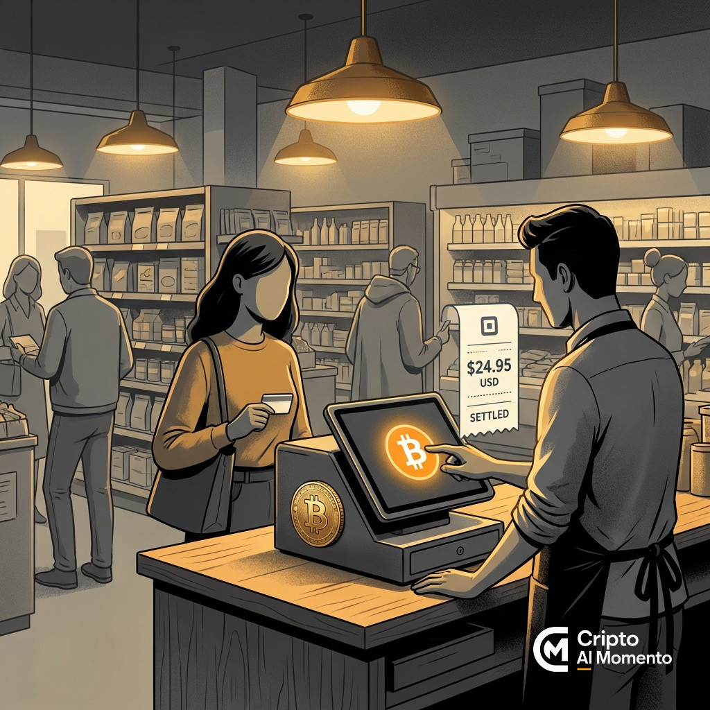 Square activa pagos en Bitcoin para millones de comercios en EE.UU. - Imagen destacada