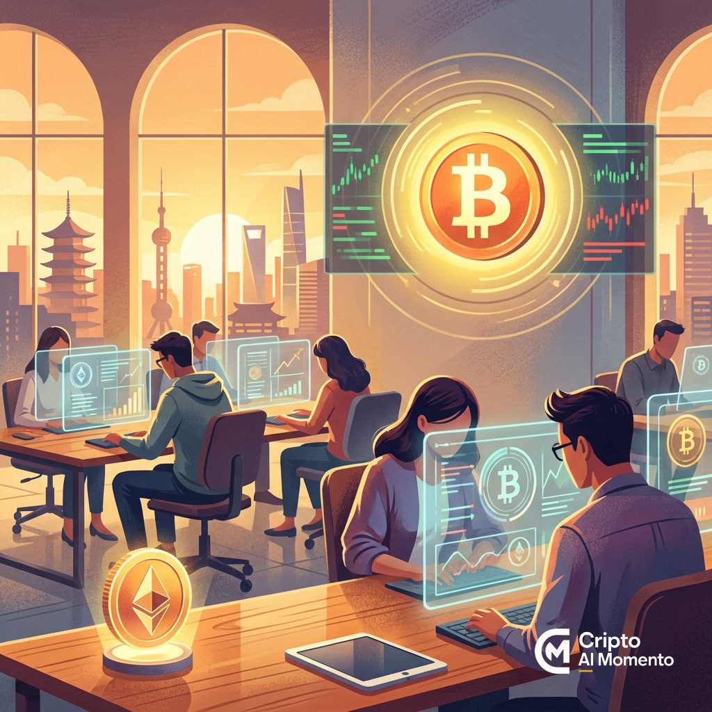 Bitcoin y Ethereum captan foco en sesión asiática del 17-M - Imagen destacada