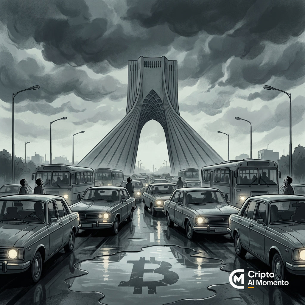 Tensión en Irán agita Bitcoin: BTC pierde 0.52% a $70,535 - Imagen destacada