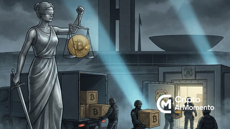 Brasil firma ley para canalizar Bitcoin incautado a seguridad - Imagen destacada