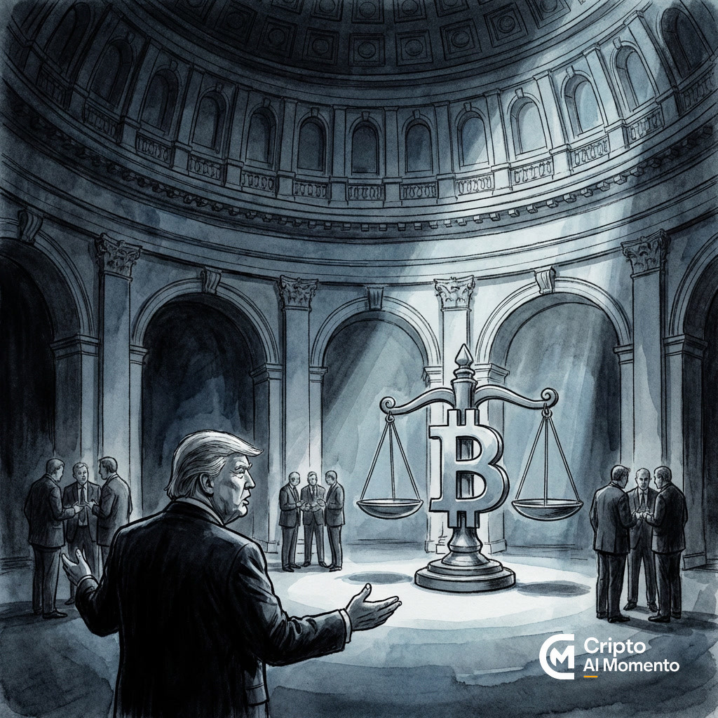 Congreso de EE.UU. aprueba ley cripto histórica; Trump redobla apuesta - Imagen destacada