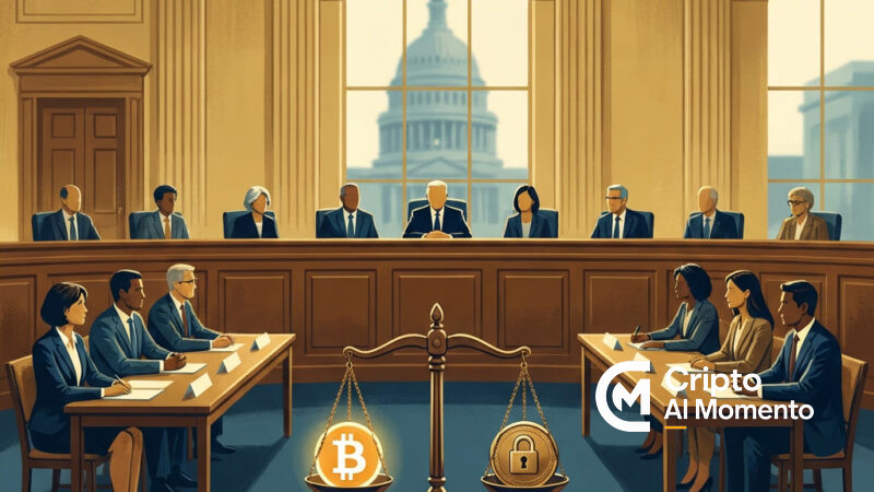 EEUU acelera regulación de criptomonedas: impacto en exchanges y stablecoins - Imagen destacada