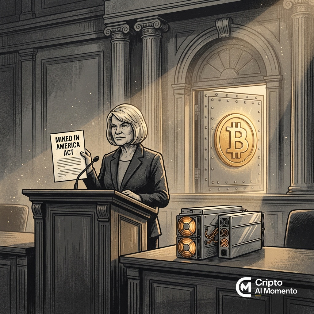Cassidy y Lummis presentan Mined in America Act para blindar minería Bitcoin de China - Imagen destacada