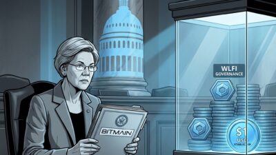 Warren y Waters investigan a Trump mientras familia reivindica $1,000M en ganancias cripto - Imagen