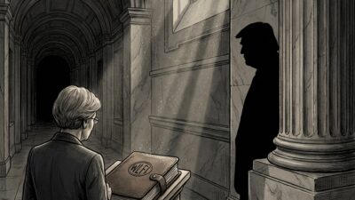 Warren exige frenar solicitud bancaria de WLFI por Trump - Imagen