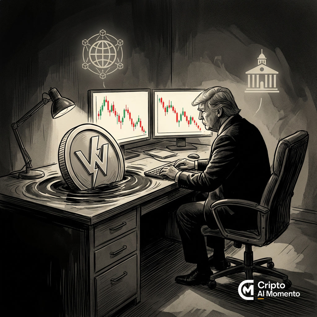 WLFI, ligada a Trump, será negociable; cae 4.82% hoy - Imagen destacada