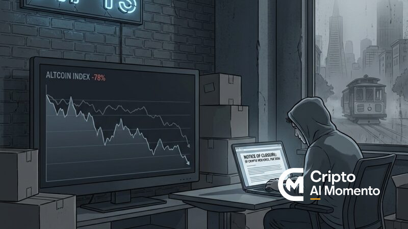 Más de 20 proyectos cripto cerraron en Q1 2026 por falta de modelo de negocio - Imagen destacada