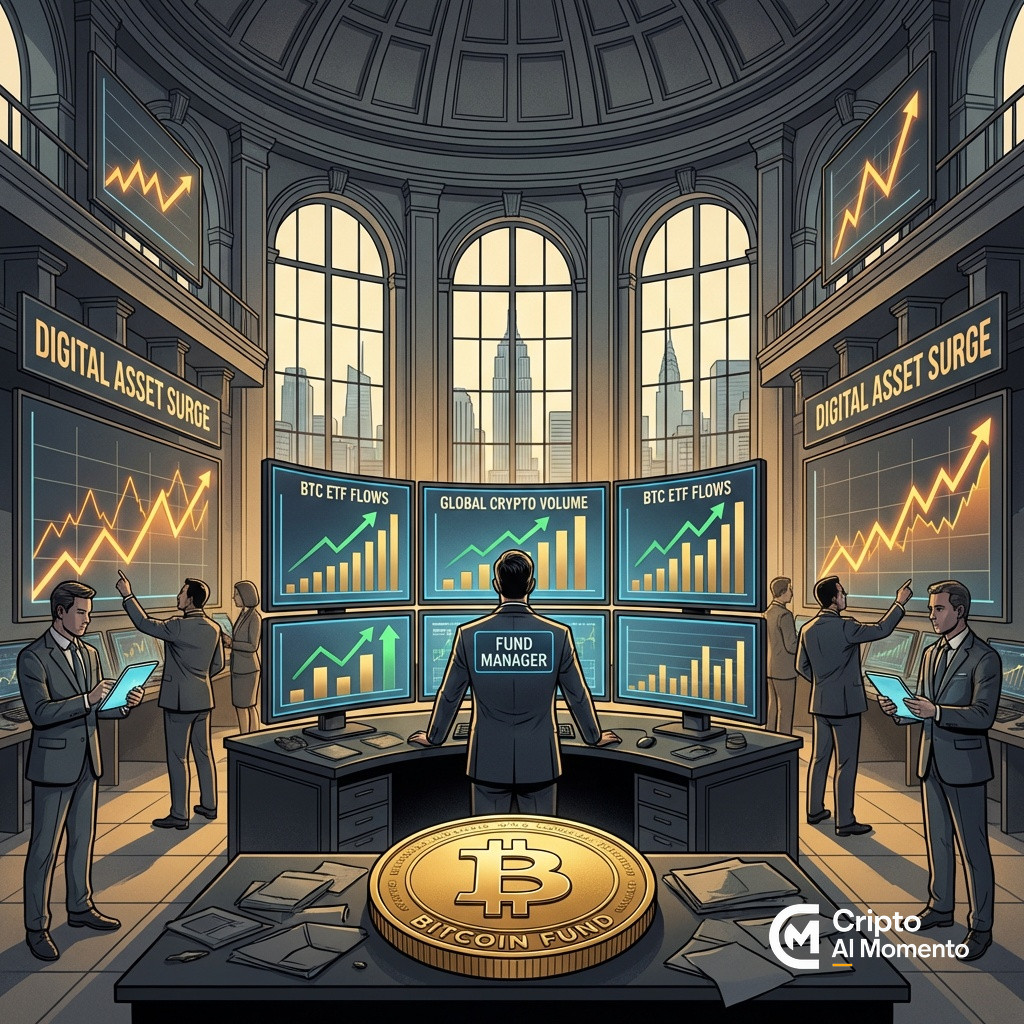 ETF de Bitcoin rompen cuatro meses de salidas con $1,320 millones en marzo - Imagen destacada