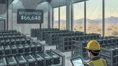 Riot Platforms vendió 3,778 BTC en el Q1 de 2026 por $289.5 millones mientras mineros ajustan reservas - Imagen