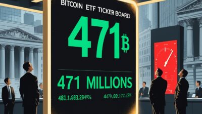 ETF spot de Bitcoin captan $471 millones en su mejor día desde febrero pese al miedo extremo en el mercado - Imagen