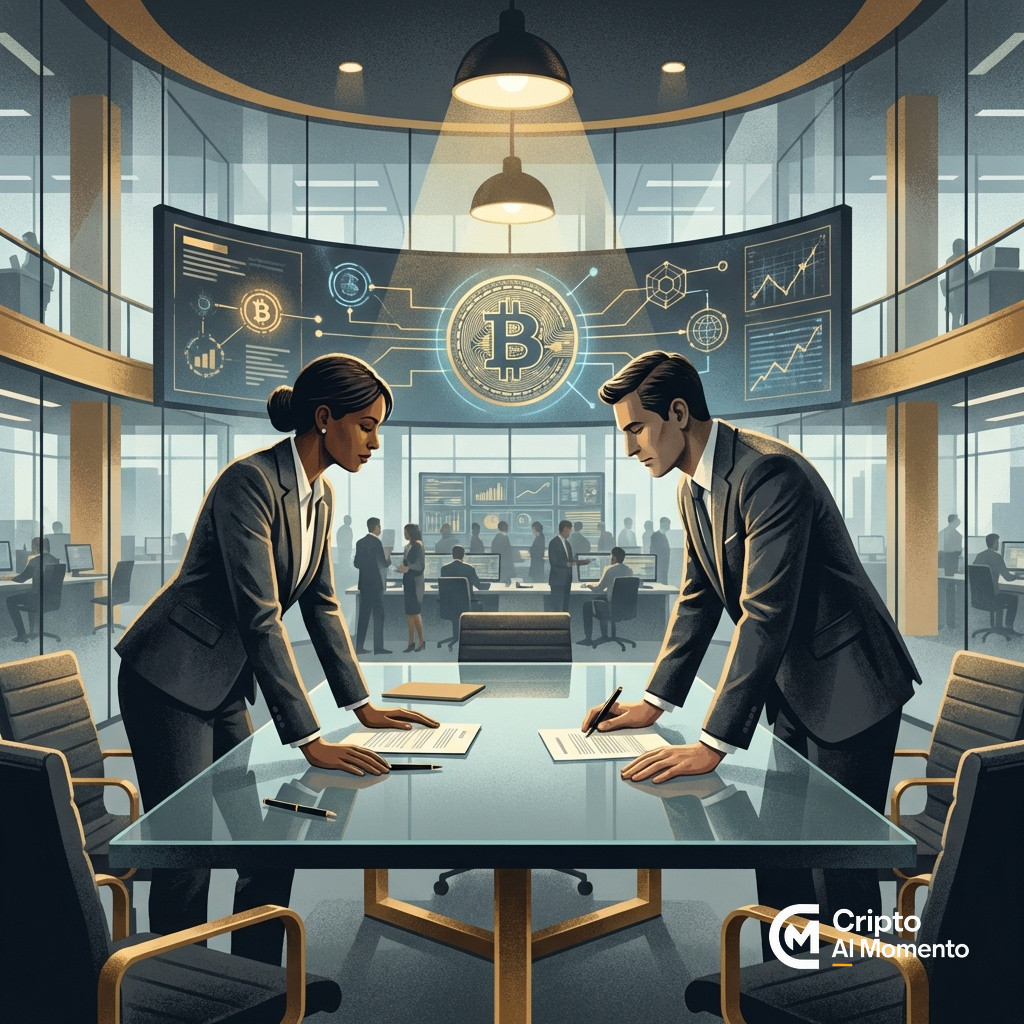 Kraken capta $200 millones de Deutsche Börse mientras financiamiento cripto cae 15% - Imagen destacada