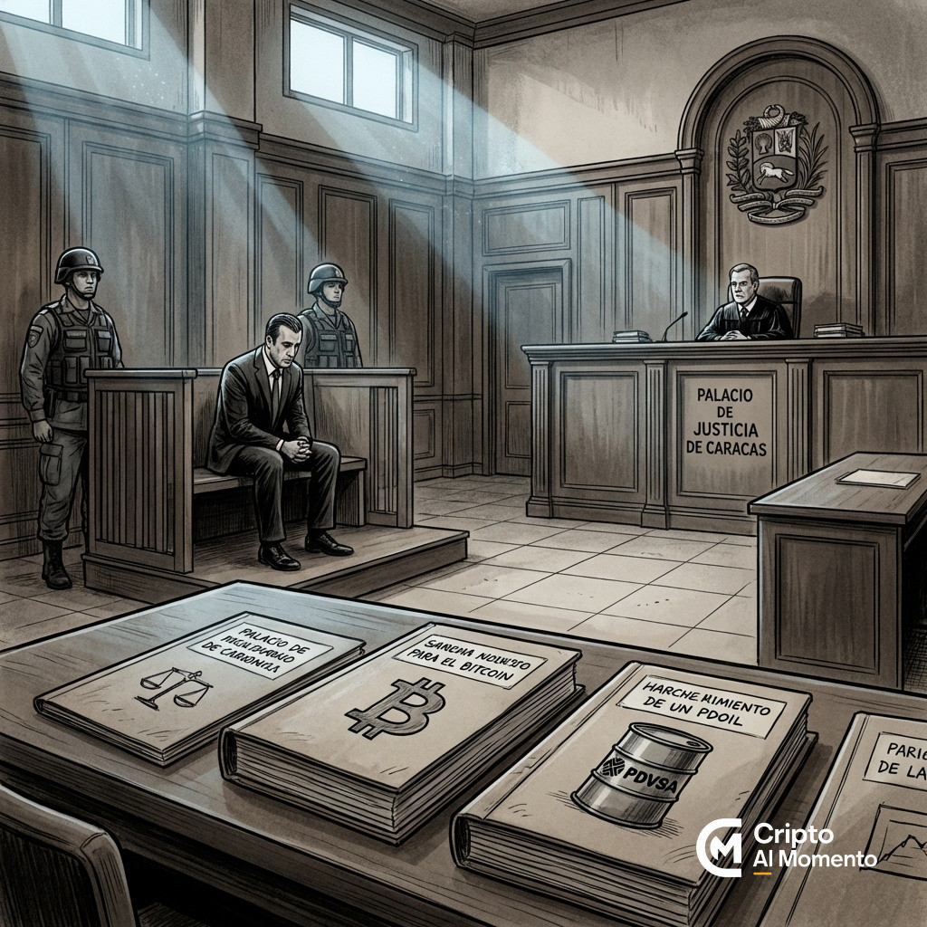 Venezuela inicia juicio PDVSA-Cripto con 61 acusados y $5,550M desviados - Imagen destacada