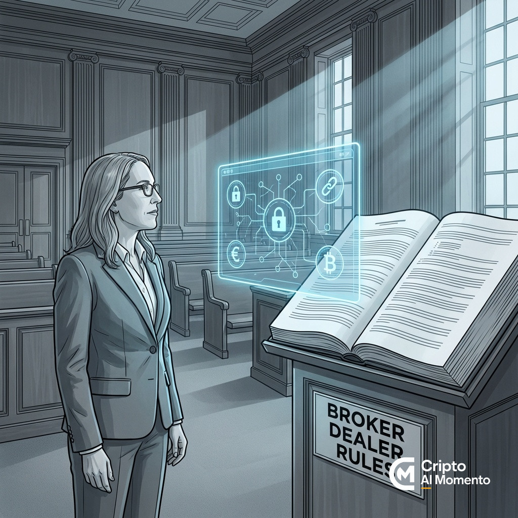 SEC emite guía provisional sobre billeteras cripto; Peirce exige regla formal - Imagen destacada