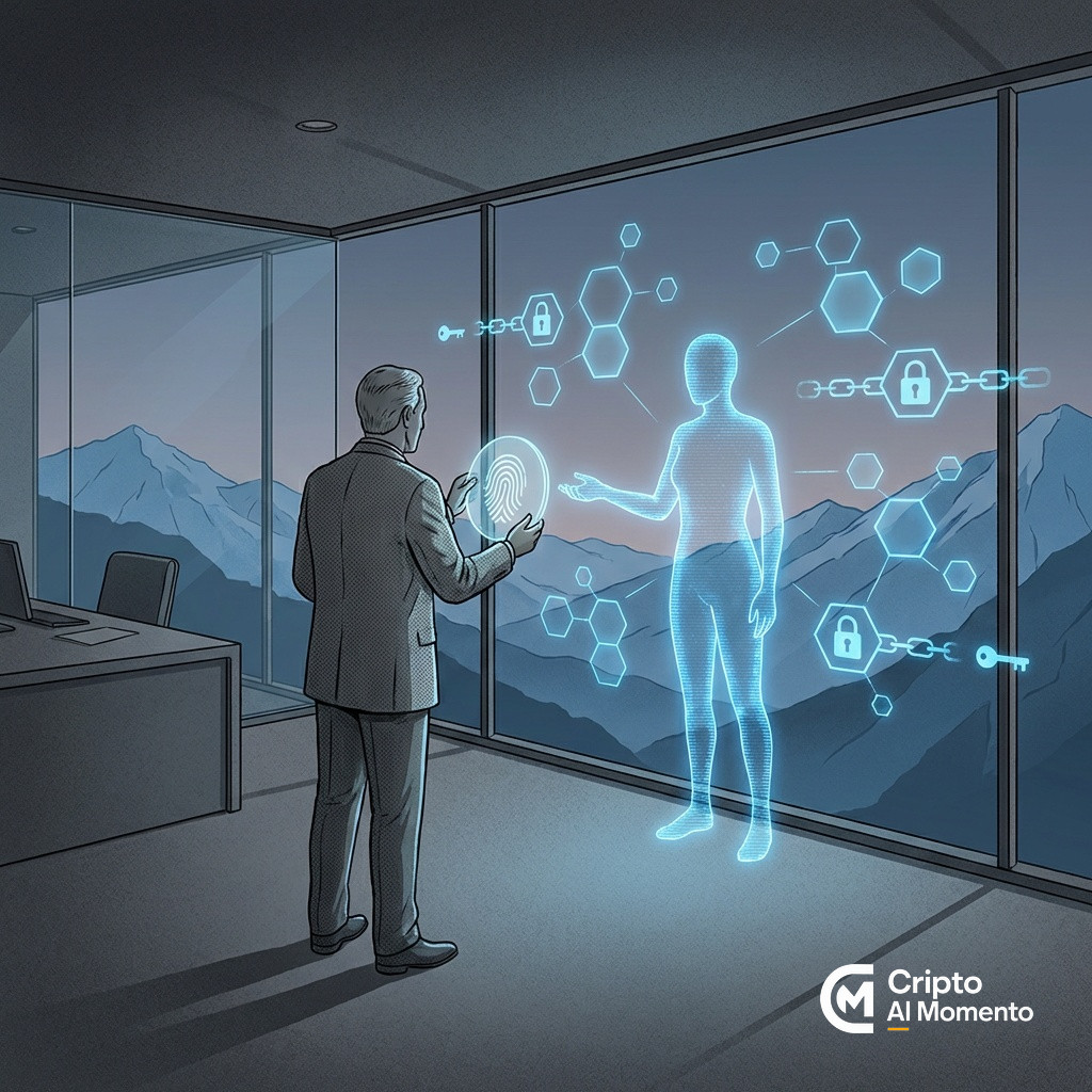 a16z propone Know Your Agent: identidad on-chain para los 100 agentes de IA por humano en finanzas - Imagen destacada