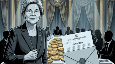 Warren cierra plazo hoy por cena $TRUMP: $4,300 millones perdidos por minoristas - Imagen