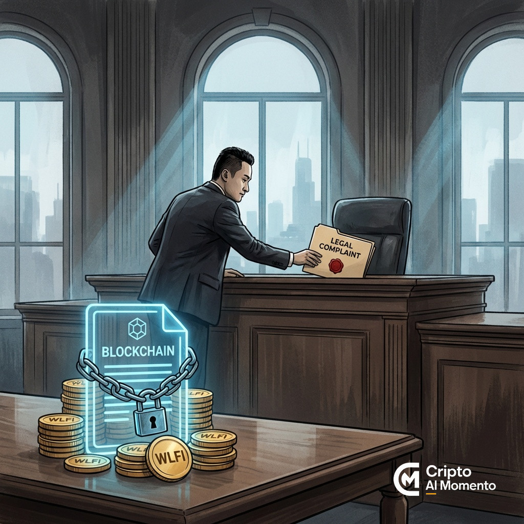 Justin Sun presenta demanda por $1,000 millones contra WLFI en California - Imagen destacada