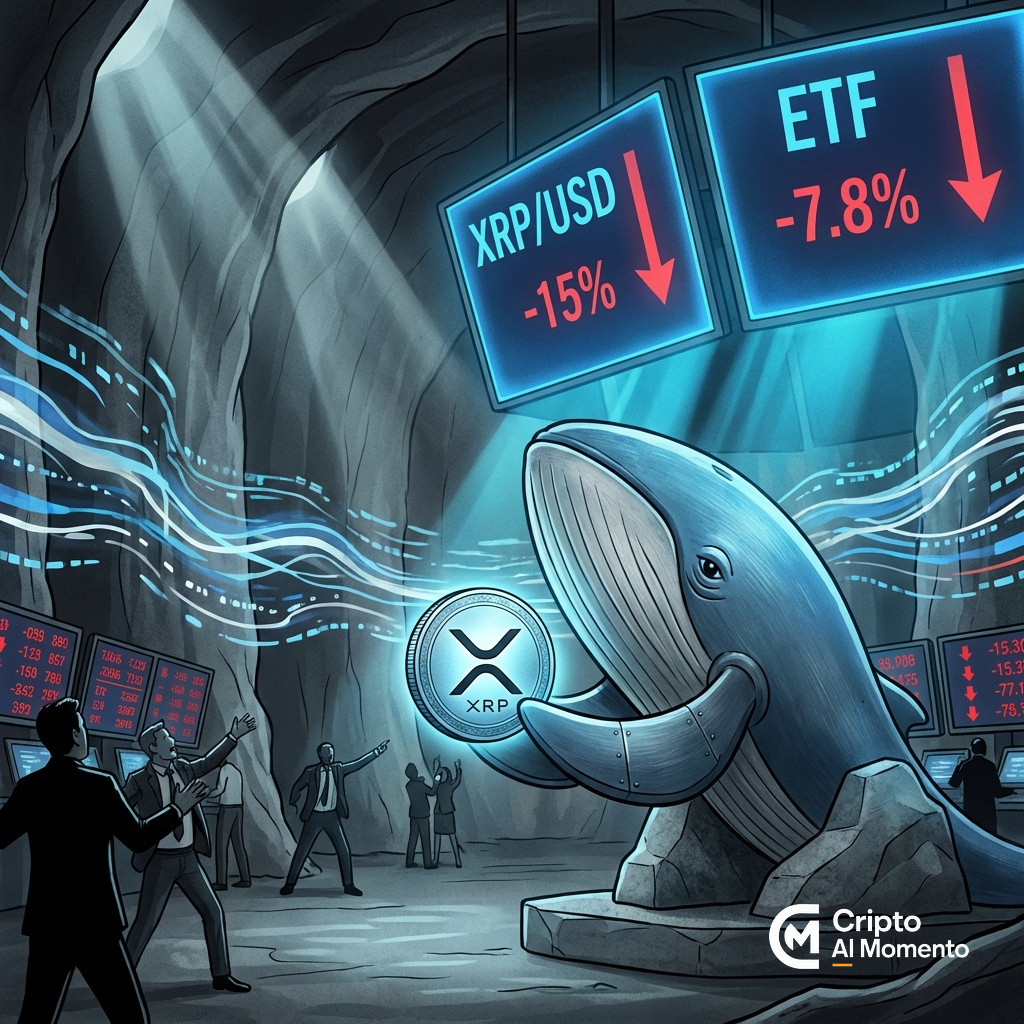 Solo el 43% del suministro de XRP está en ganancias: mínimo de 21 meses mientras las ballenas frenan ventas - Imagen destacada