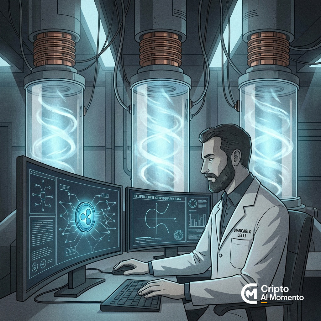 Ataque cuantico rompe clave ECC de 15 bits; Ripple acelera defensa del XRP Ledger - Imagen destacada