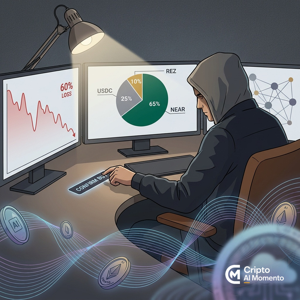 Van de Poppe inyecta $10,000 en altcoins pese a 60% de pérdidas: NEAR concentra el 50% del DCA - Imagen destacada