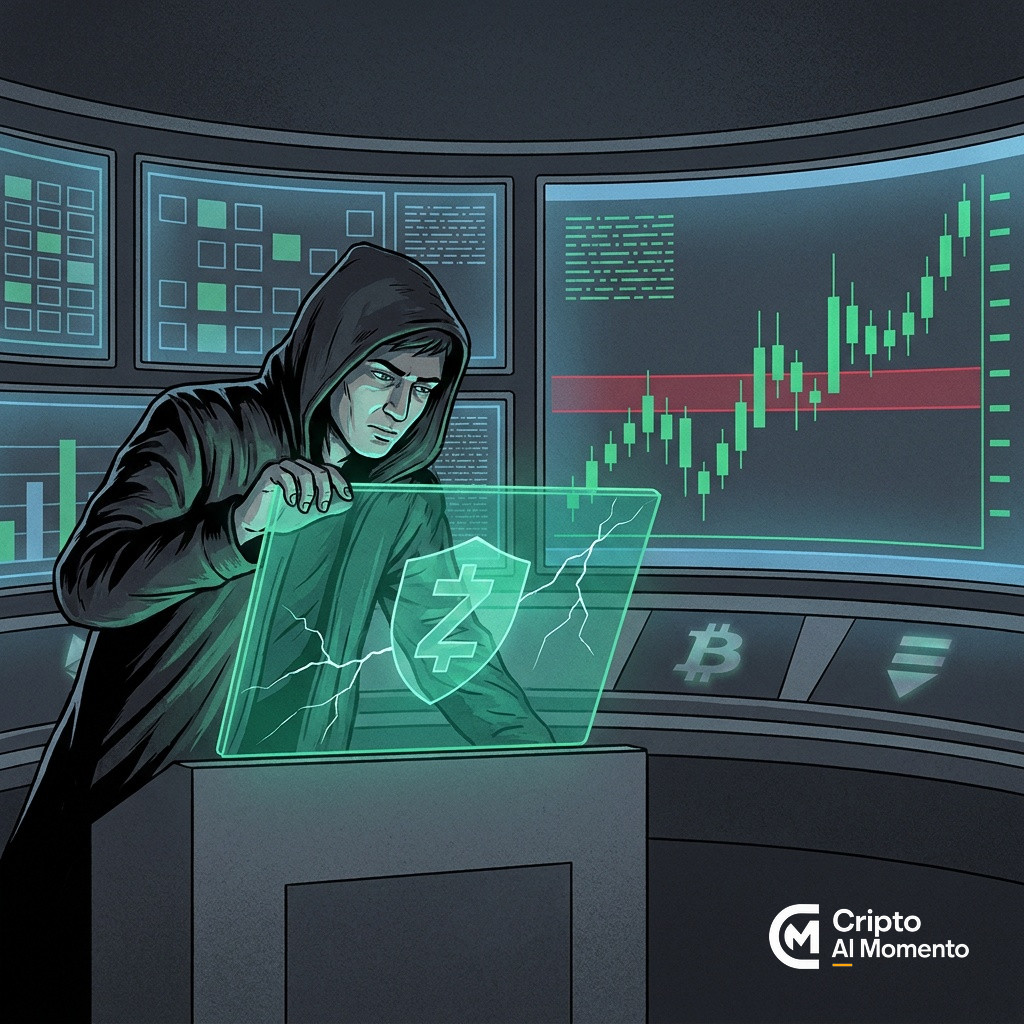 Zcash supera a BTC y ETH con 16.8% semanal pese a tres fisuras - Imagen destacada