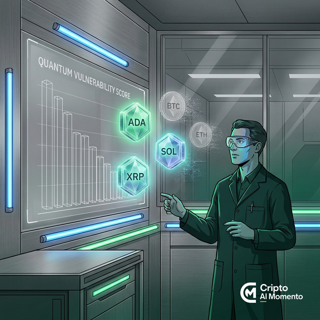 Qlabs: Cardano, Solana y XRP Ledger lideran preparación post-cuántica - Imagen destacada