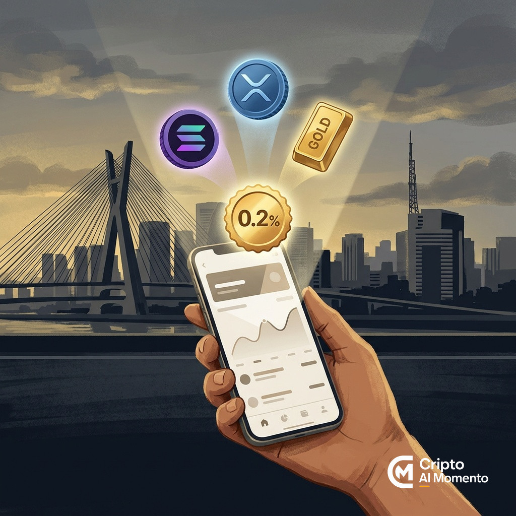 Mercado Pago suma SOL, XRP y PAXG y recorta comisión cripto a 0.2% - Imagen destacada