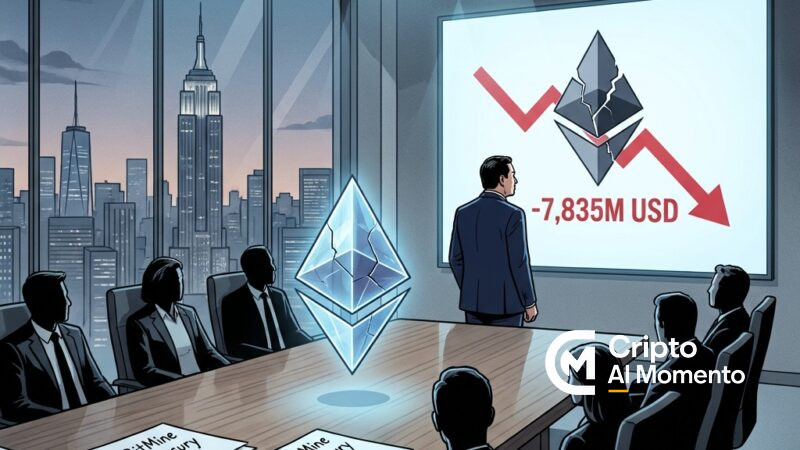 Tom Lee acumula $7,835M en pérdidas con BitMine mientras Ethereum cae a $2,063 - Imagen destacada