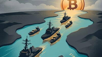 Bitcoin toca $80,000 mientras Trump despliega 15,000 tropas en el Estrecho de Ormuz - Imagen