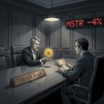 Saylor abre la puerta a vender Bitcoin para dividendos; MSTR cae 4% tras Q1 - Imagen destacada