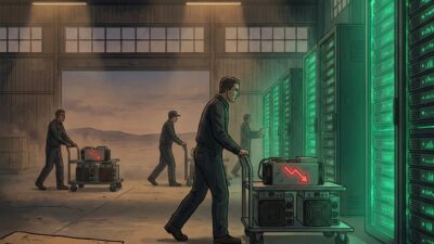 Mineras de Bitcoin pierden $1,290M en Q1 y aceleran pivote a IA - Imagen