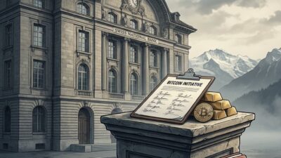 Suiza archiva plan para que el SNB compre Bitcoin: solo reunió 50% de firmas - Imagen