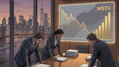 Instituciones acumulan $4,600M en MSTR durante Q1 pese a caída del 18% - Imagen