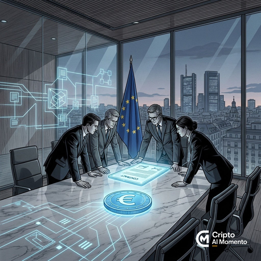Cinco bancos españoles se unen a Qivalis para stablecoin euro MiCA - Imagen destacada