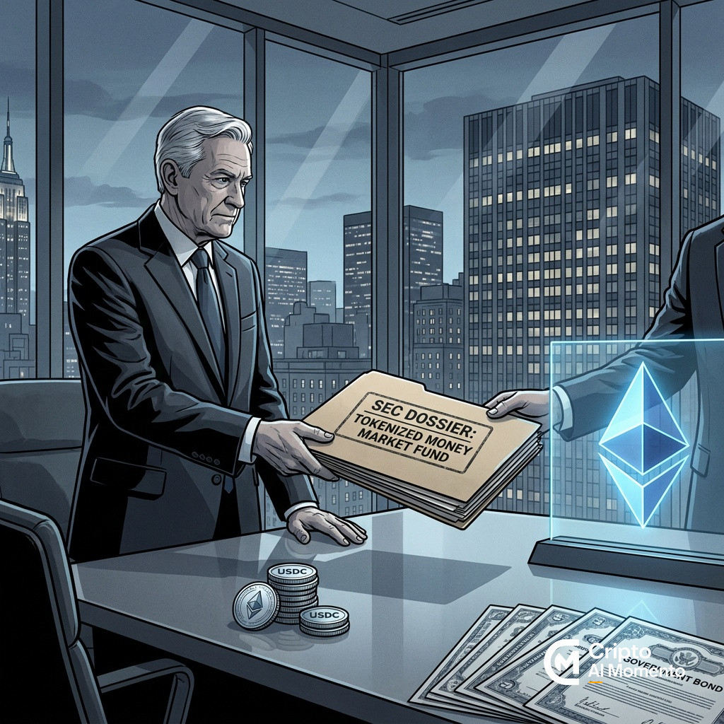 JPMorgan registra ante la SEC fondo monetario tokenizado en Ethereum para respaldar stablecoins - Imagen destacada