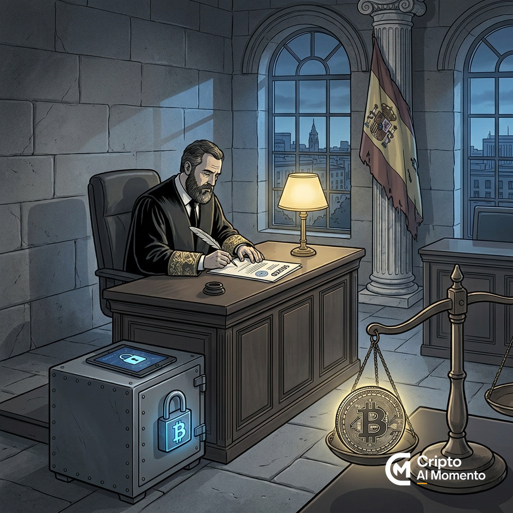 Juez Calama incauta Bitcoin de Zapatero por caso Plus Ultra - Imagen destacada