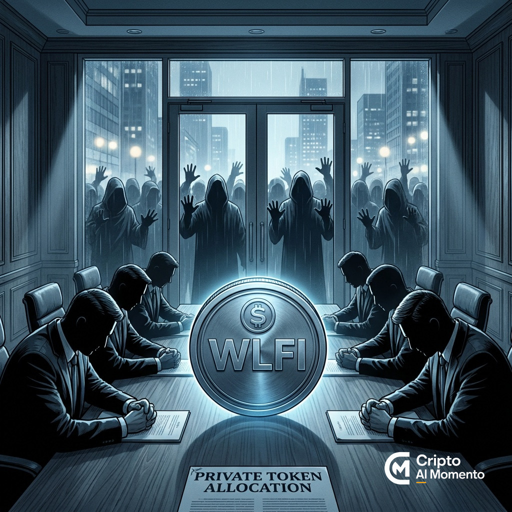 WLFI vende 5,900 millones de tokens en privado y excluye a minoristas - Imagen destacada