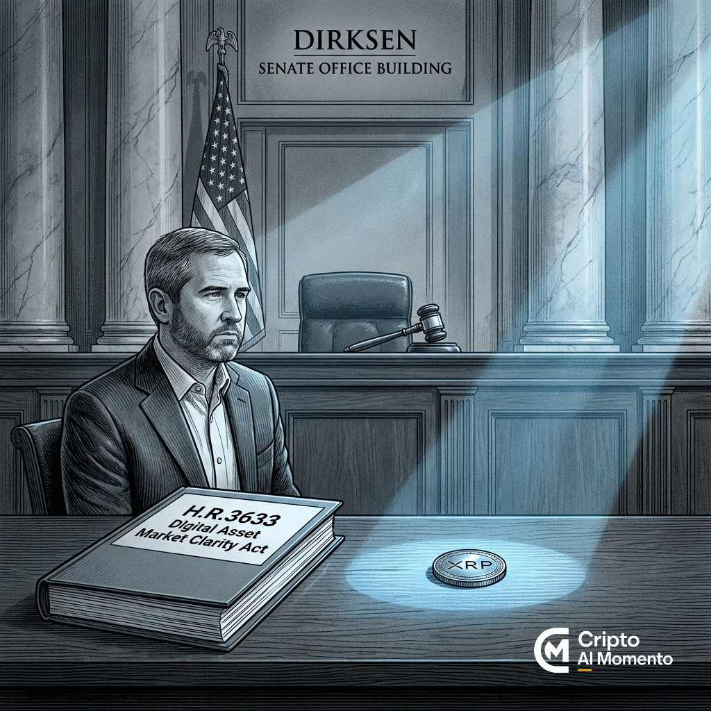 Senado fija markup de CLARITY Act el 14 mayo; Garlinghouse defiende XRP - Imagen destacada