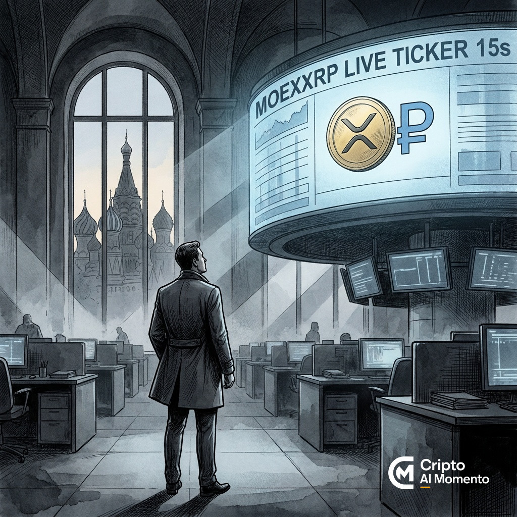 Bolsa de Moscú activa índice MOEXXRP y futuros liquidados de XRP - Imagen destacada